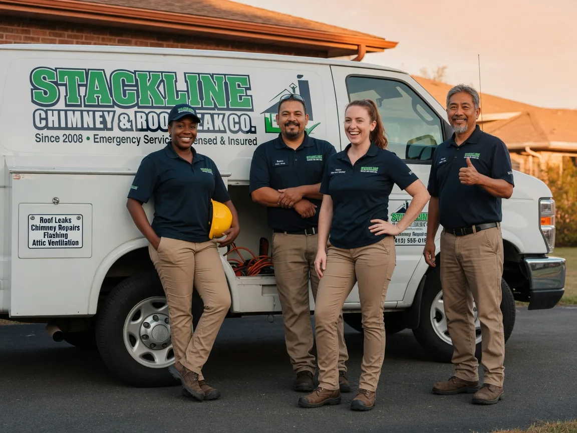 Chimney flashing repair company in Marshallville, GA